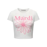Pearl White (Print: Evening Primrose Pink)