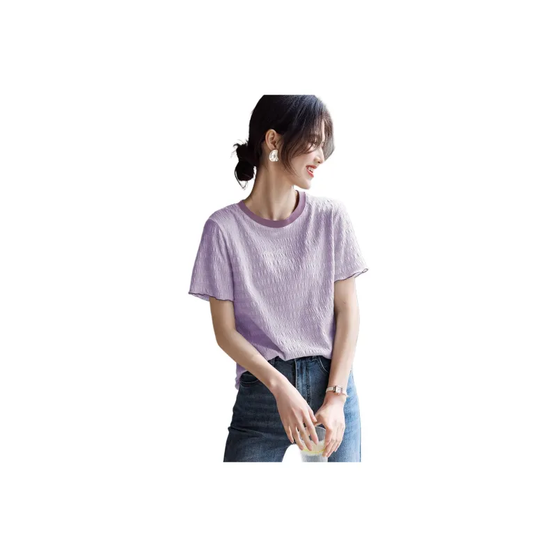 XWI Regular T Shirt Women's Light Purple-0