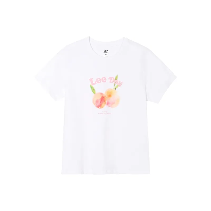 Lee T Shirts Women's White-0