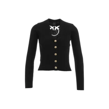 PINKO Buttoned Long Sleeved Cardigan