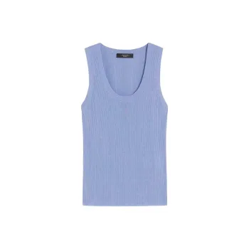 WEEKEND MaxMara Tank Top Women's Light Blue