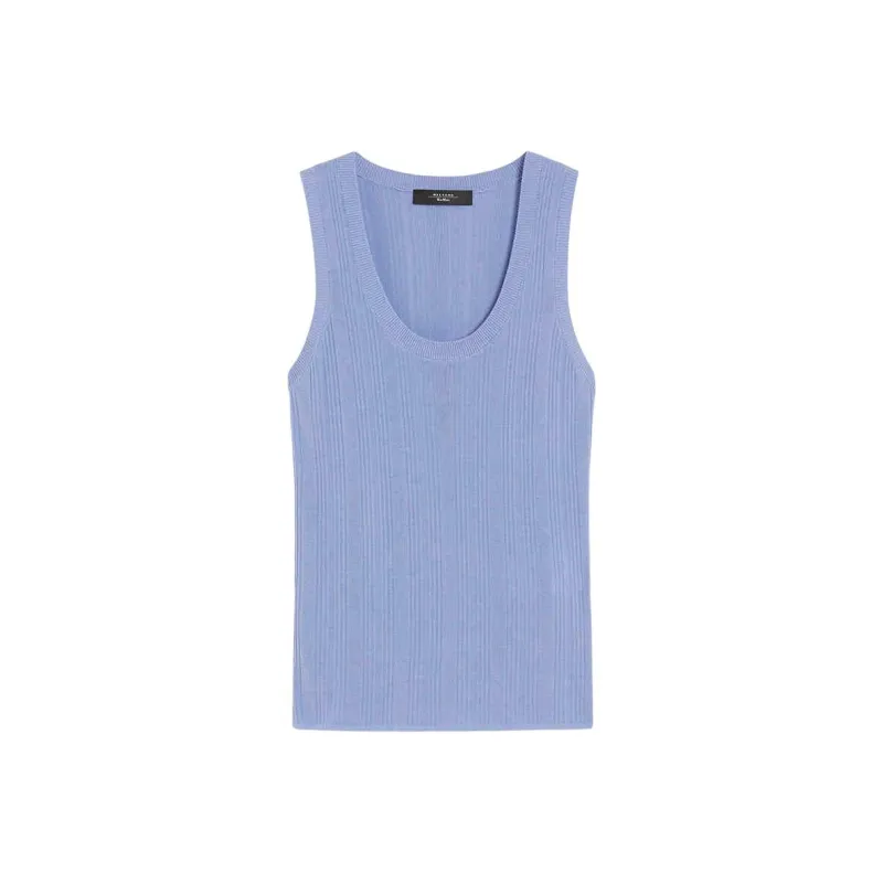 WEEKEND MaxMara Tank Top Women's Light Blue-0