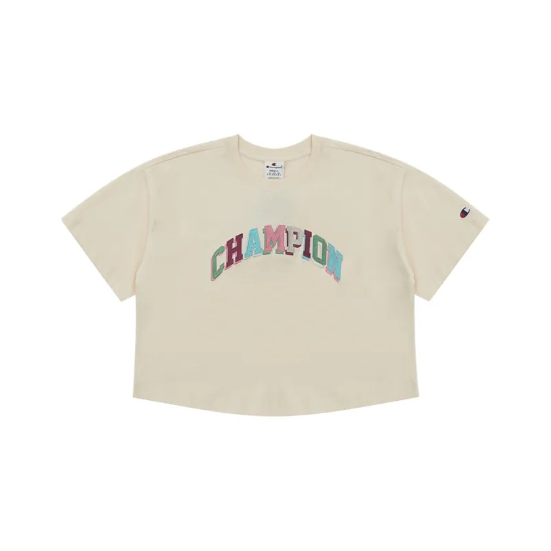 Champion T Shirt Women's Europe Version-0