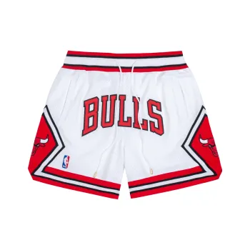 Mitchell & Ness x Just Don Basketball Shorts 96 97 Season Home Chicago Bulls Unisex White