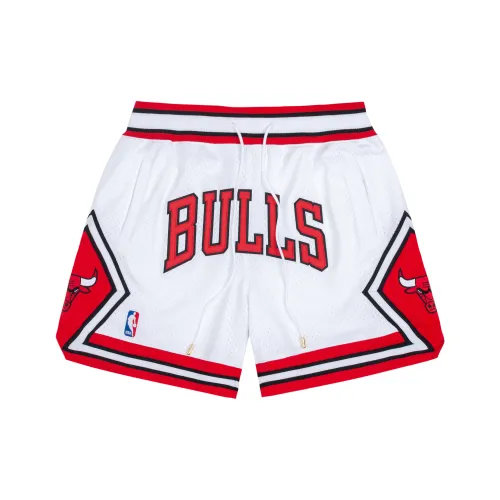 Mitchell & Ness x Just Don Basketball Shorts 96 97 Season Home Chicago Bulls Unisex White