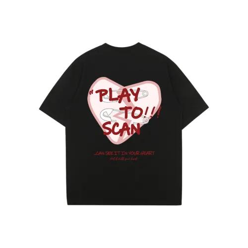 PLAY SCAN Short Sleeved T Shirts Women's