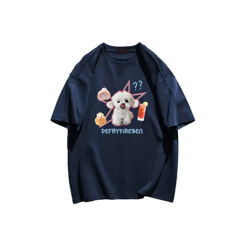 Cotton shopping T Shirts Unisex-14