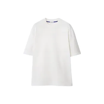 Burberry Logo appliqué Cotton T shirt