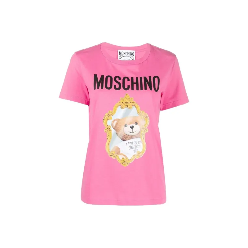 MOSCHINO T Shirts Women's Pink-0