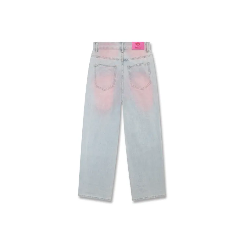 SAKUN Jeans Women's Rouge Pink-1