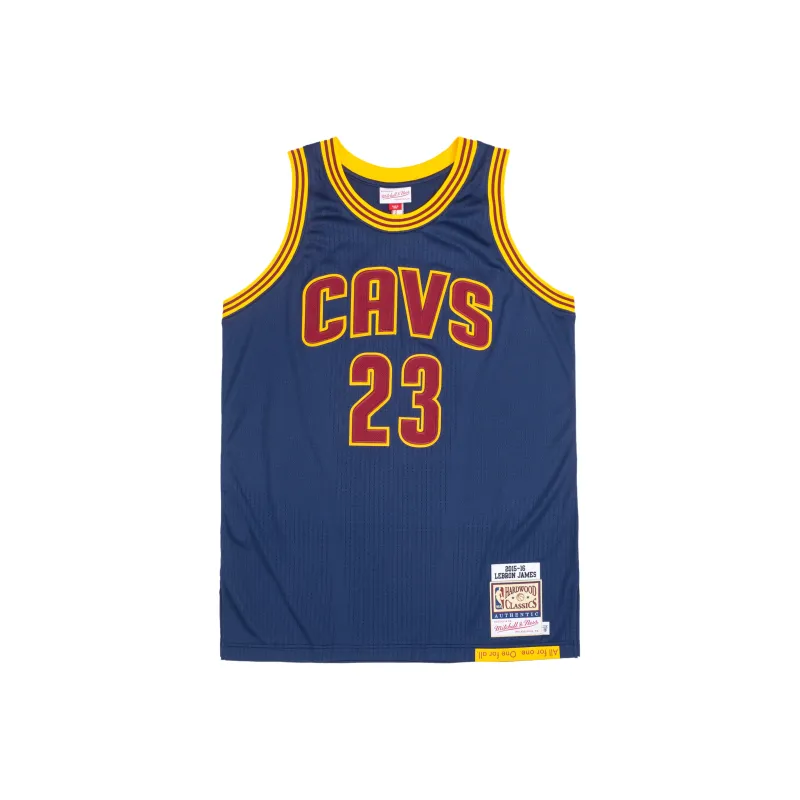 Mitchell & Ness Basketball Jerseys Unisex Navy Blue-0
