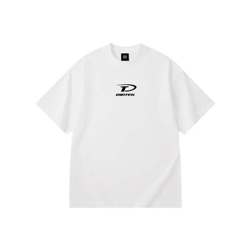 DIDTEK Drop Shoulder Sleeve Short Sleeved T Shirts Unisex-0