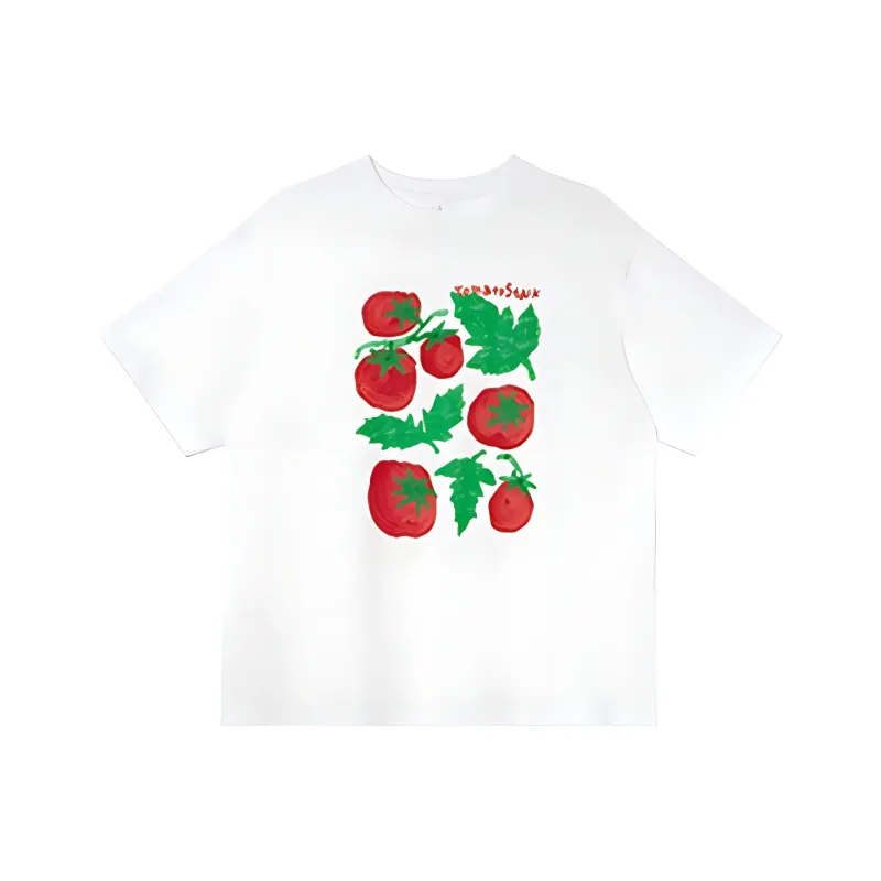 DOKZB T Shirts Women's White-0