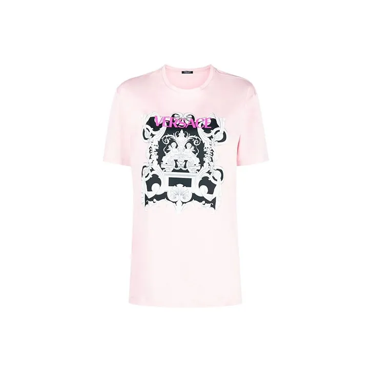 VERSACE T-Shirts Women's Pink-0