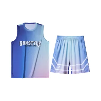 K-bird Basketball Suit Unisex Blue