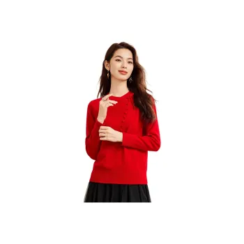 CARBAMMI Sweater Women's Welcome Red