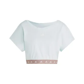 Adidas Crop Tops Women's Sky Blue