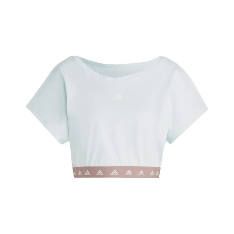 Adidas Crop Tops Women's Sky Blue-0