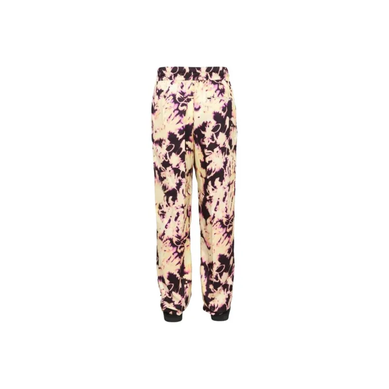 DRIES VAN NOTEN Graphic Printed Drawstring Trousers-1