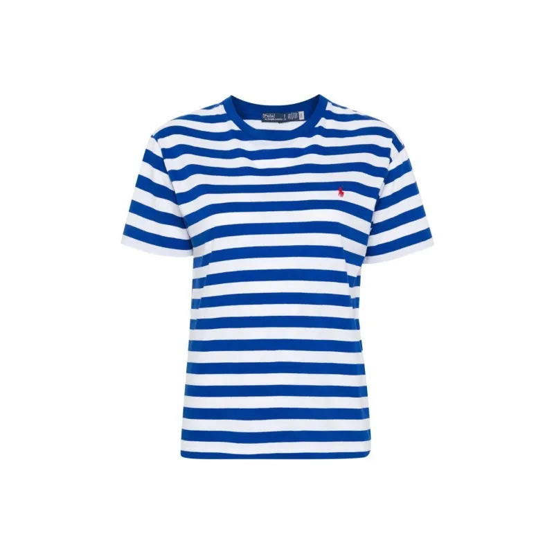 Polo Ralph Lauren Polo Pony Striped Crewneck T Shirt-0