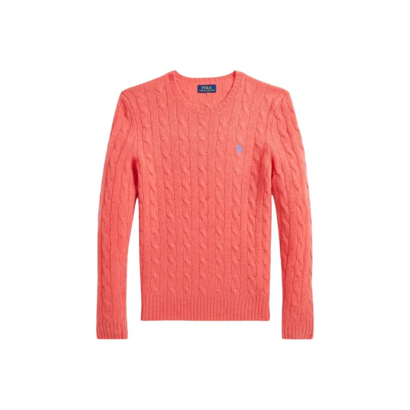 Polo Ralph Lauren Pony Embroidered Cable Knit Jumper-0