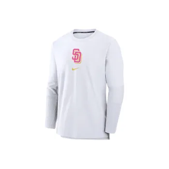 Nike San Diego Padres Authentic Collection City Connect Player Men's Nike Dri FIT Mlb Pullover Jacket