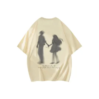 Caramella Drop Shoulder Sleeve T Shirt Unisex