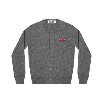 CDG Play Sweaters Women's Gray