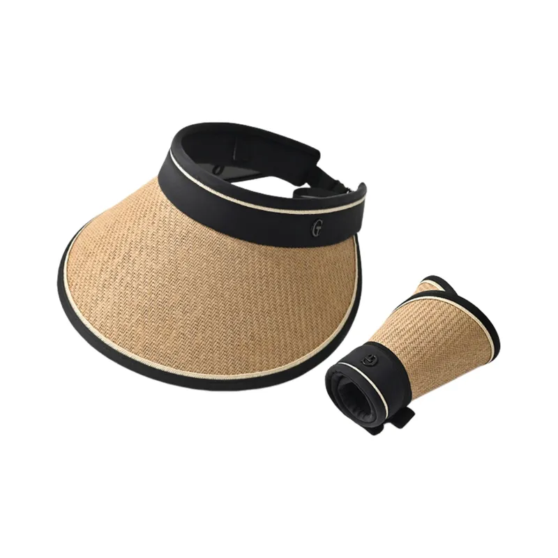 Cranta Komeia Straw Woven Sun Protection Hats Women's-0