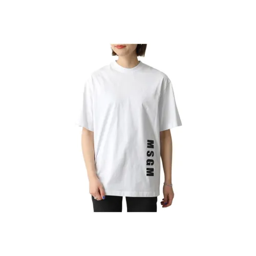 MSGM T Shirts Women's White