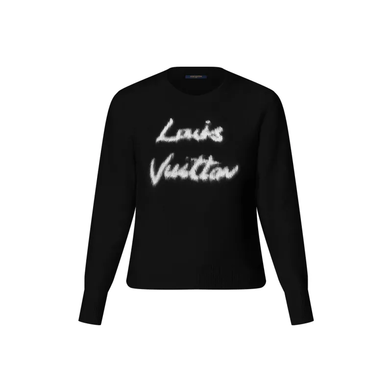 LOUIS VUITTON LOUIS VUITTON Brushed Knit Pullover-0