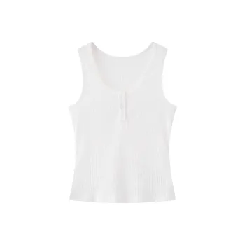ZAZN Tank Tops Women's White