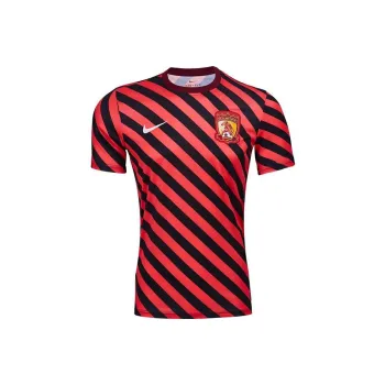 Nike Soccer Jersey Unisex Black Red Twill
