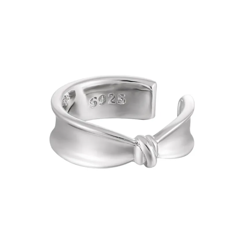 Happy Tide S925 Silver Clip On Earrings Women's-0