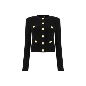 BALMAIN 6 Buttons Long Sleeved Cardigan