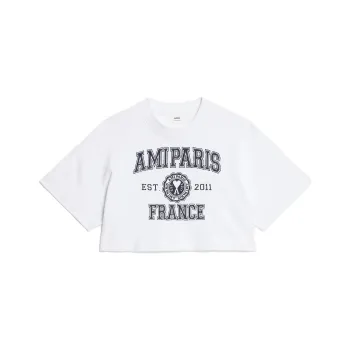 AMIPARIS France Logo T Shirt 'White'
