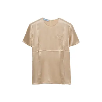 PRADA T-Shirt Women's Desert Yellow