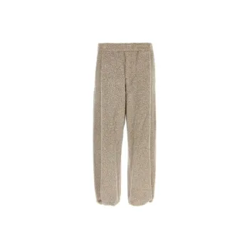 WOOYOUNGMI Two tone Wide leg Track Pants