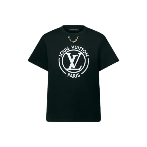 LOUIS VUITTON Flocked Lv T Shirt