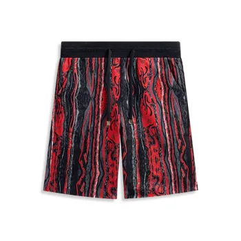 COOGI Casual Shorts Unisex Scarlet