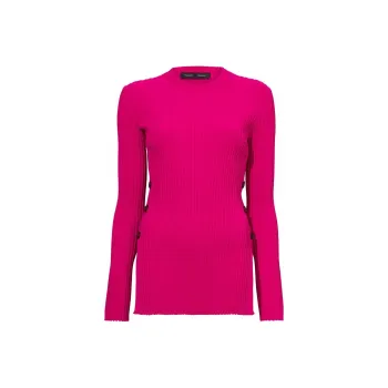PROENZA SCHOULER Ribbed knit Button detail Jumper