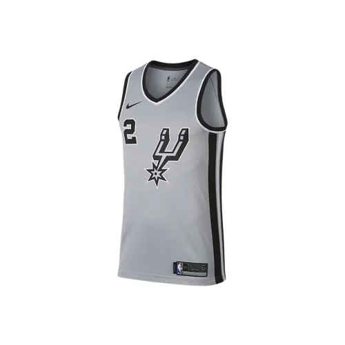 Nike Kawhi Leonard Statement Basketball Jerseys Men's Gray