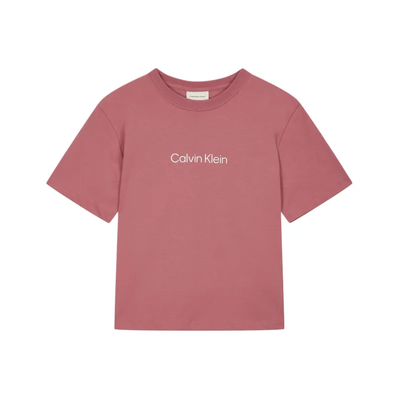 CALVIN KLEIN T Shirt Women's Brick Red-0