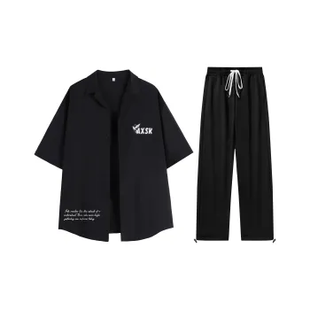 A.X.S.K Shirt Matching Set Unisex
