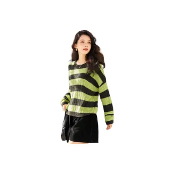 Itisf4 Sweater Women's Yellow Green