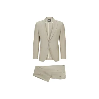HUGO BOSS Business Suits Men's Light Brown