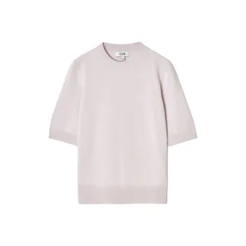 COS Regular T Shirt Women's Lilac Color