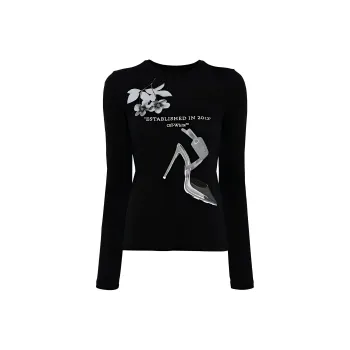 OFF-WHITE T-Shirt Women's Black