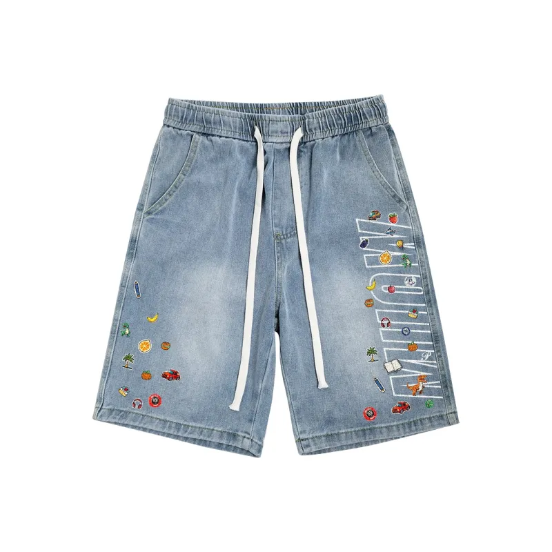 MIIOW Denim Shorts Unisex-0