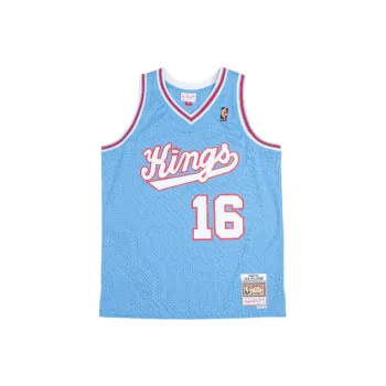 Mitchell & Ness Basketball Jerseys SW Fan Edition 04 05 Sacramento Kings DeMarcus Cousins Size 16 Unisex Blue